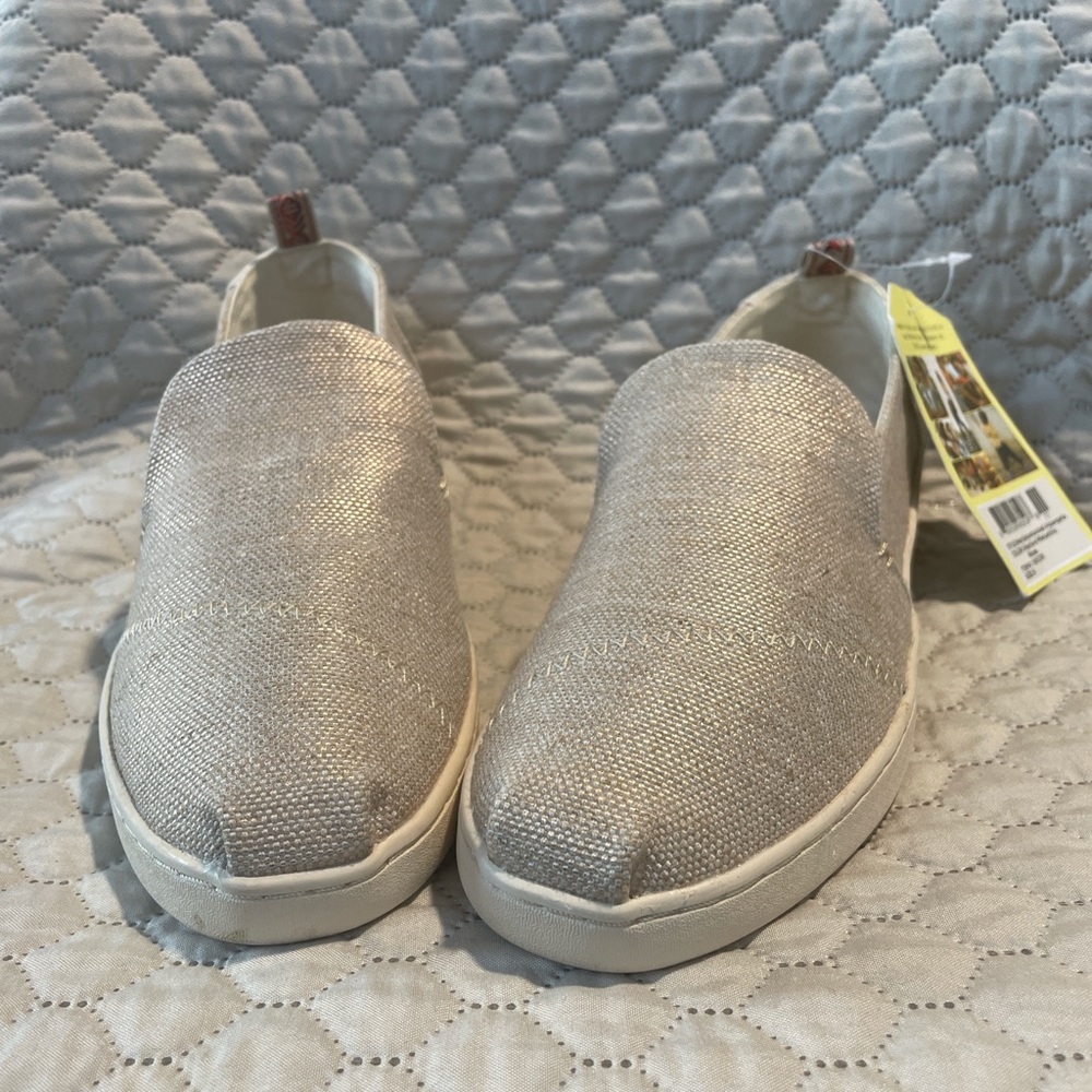 Toms Women's Silver Flats